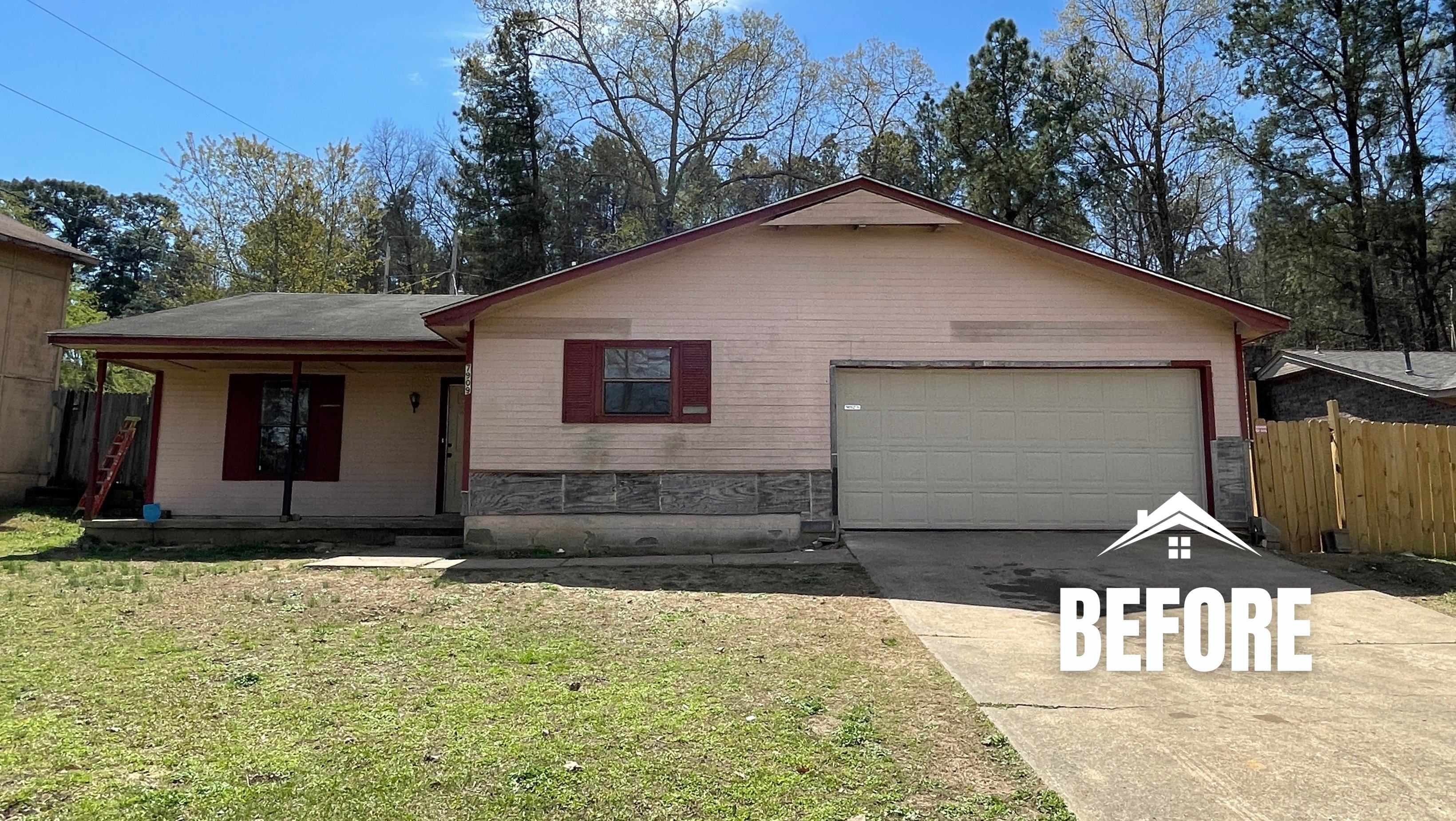 7909 Claybrook Road Before Pic