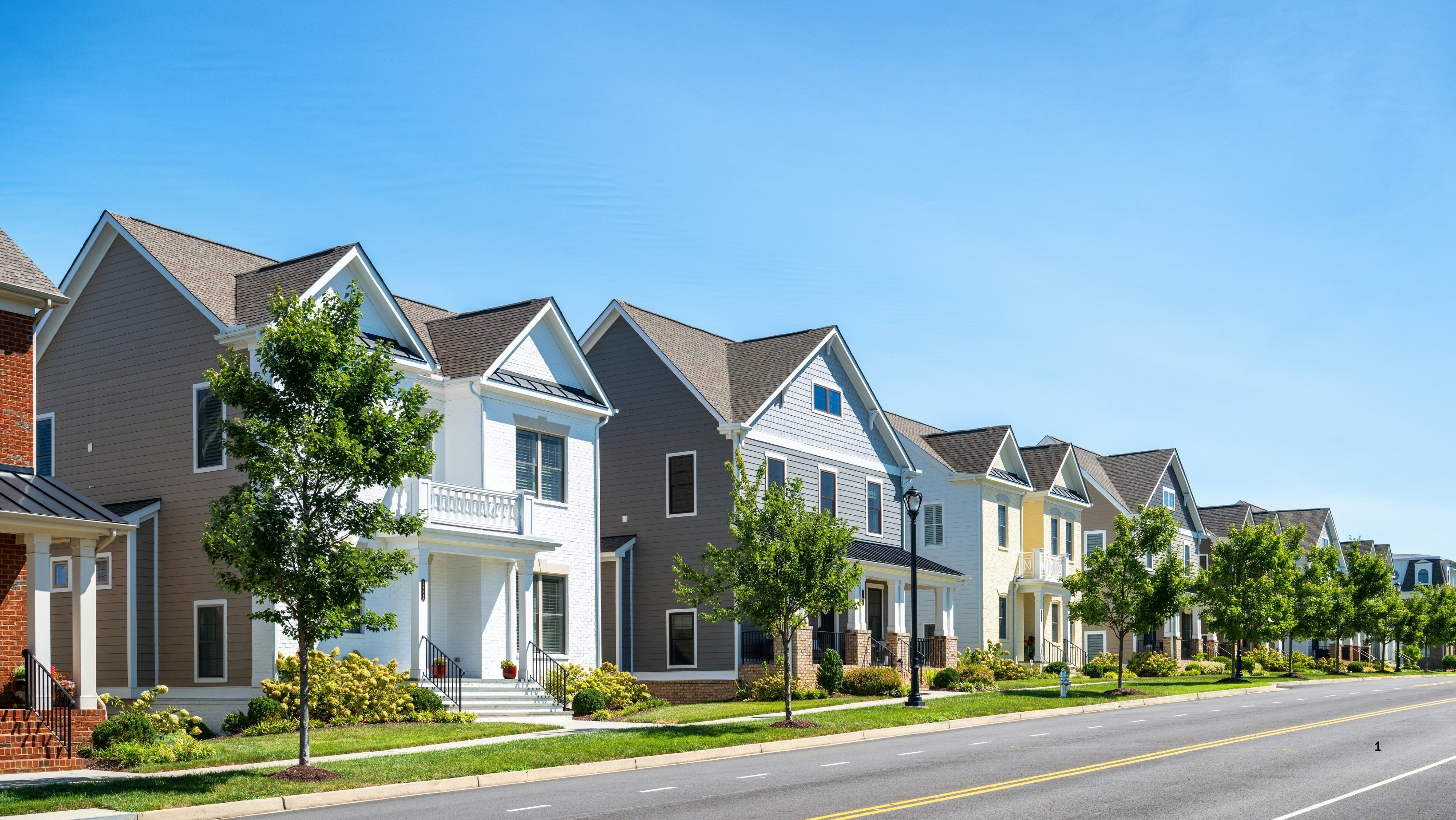 Houses on Street
