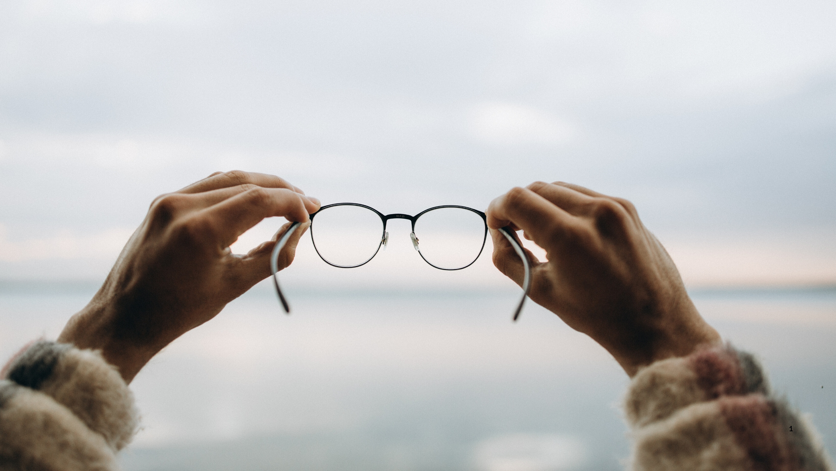 Person Holding Glasses