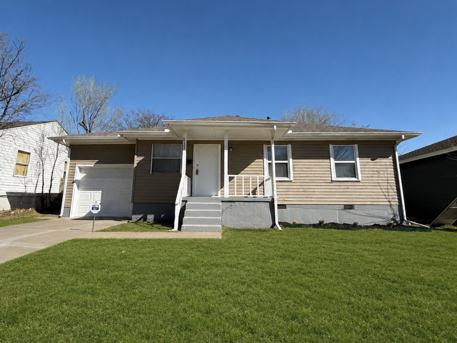 Featured image of house at Check out this newly renovated property in Oklahoma City. Though this market has enormous strength in gas and energy, its diversification and access to government and military employment has created an environment of stable, thriving employment opportunities. For passive real estate investors, the chance to invest in a market that is growing and well-secured by its job market and diverse economic base—as well as its affordability—is too good to pass on. Schedule a call to learn more about this property today.